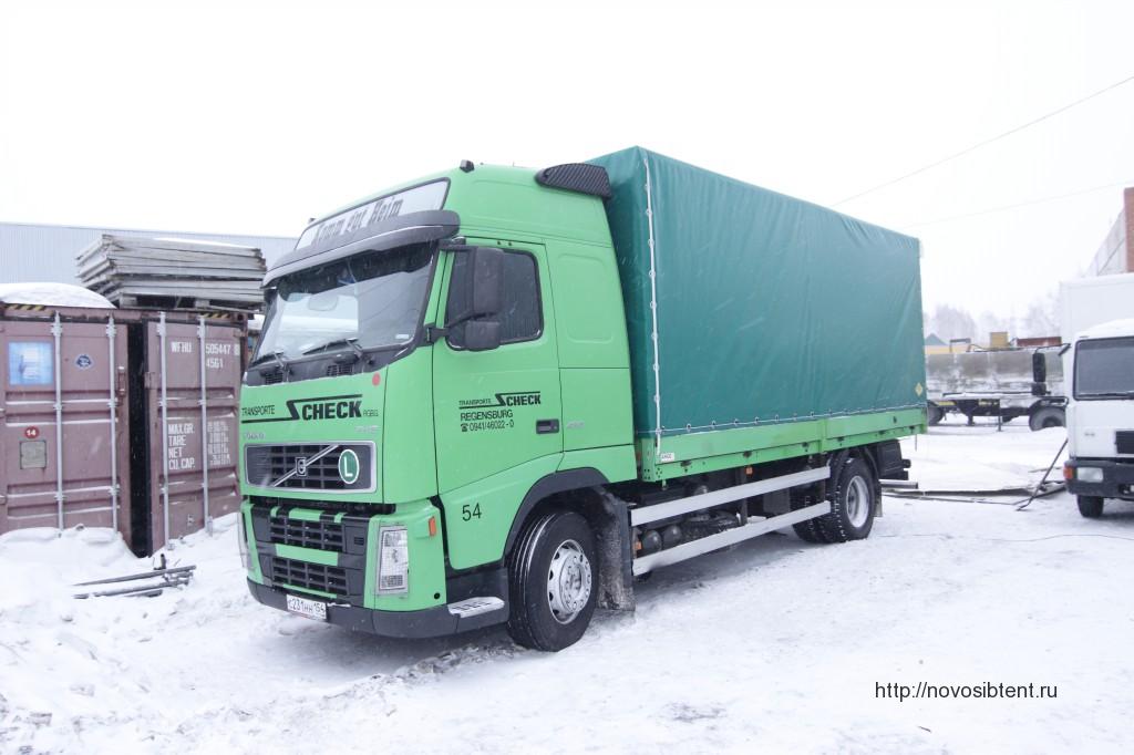 Тент на грузовик Volvo в Новосибирске