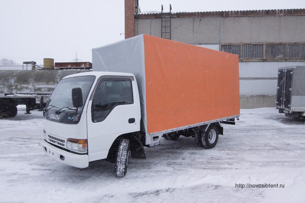 Тент на грузовик Isuzu Elf в Новосибирске