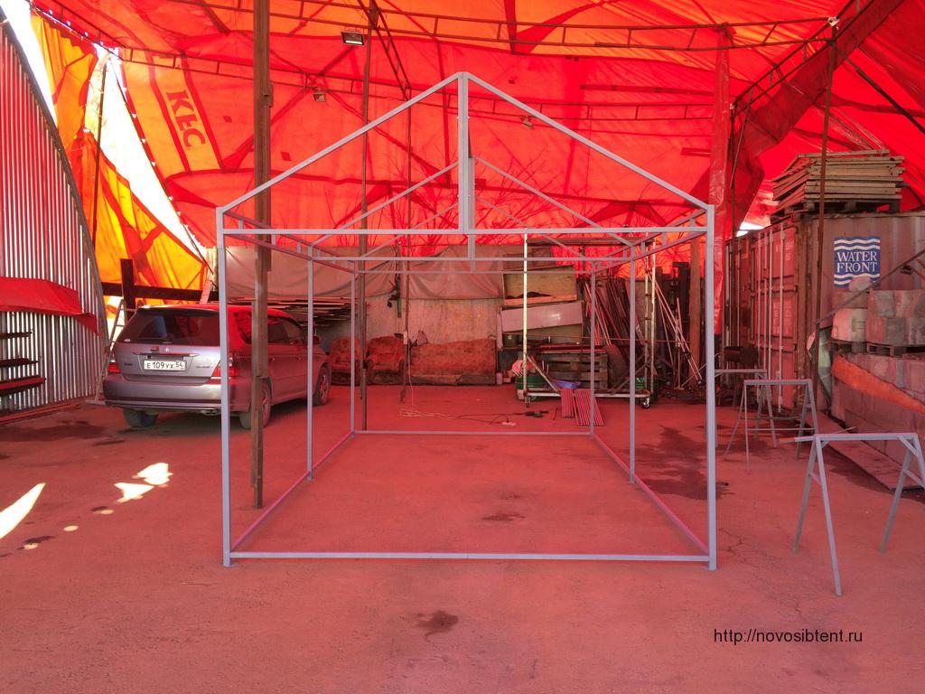 Каркас торговой палатки ПВХ 3х5х2,2 метра